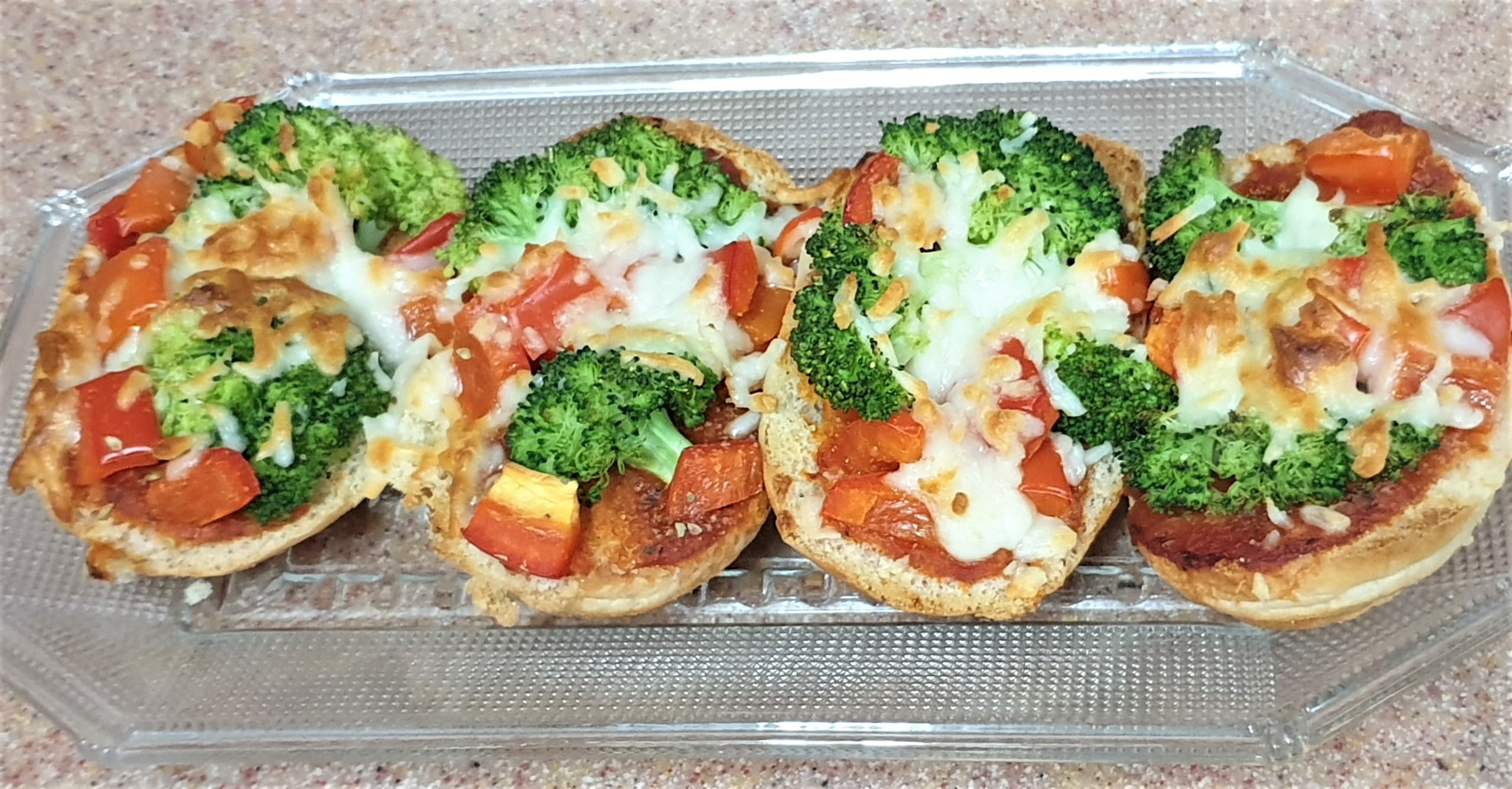 Mini Veggie Pizzas