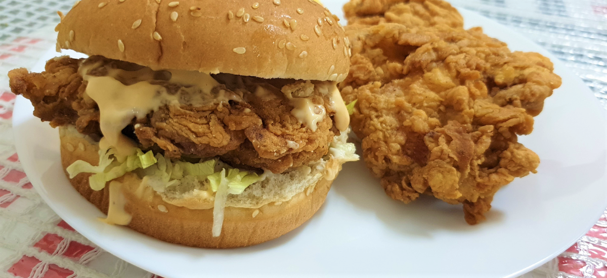 KFC Zinger Burger – Perfect Copycat Zinger Burger Recipe