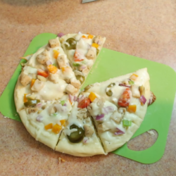 rainbow pizza