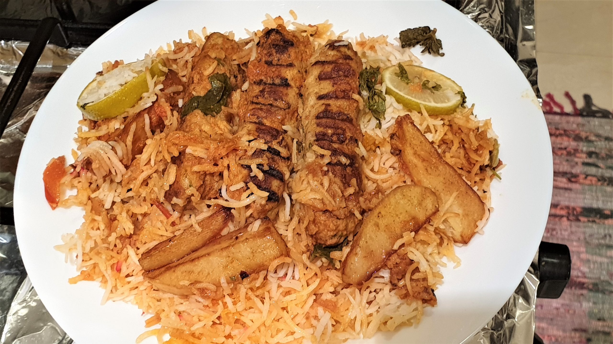 Seekh Kebab Biryani aka Killer Biryani