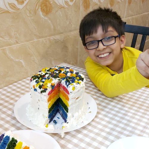 Rainbow Cake