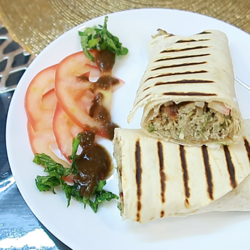 Chicken Kebab Wraps