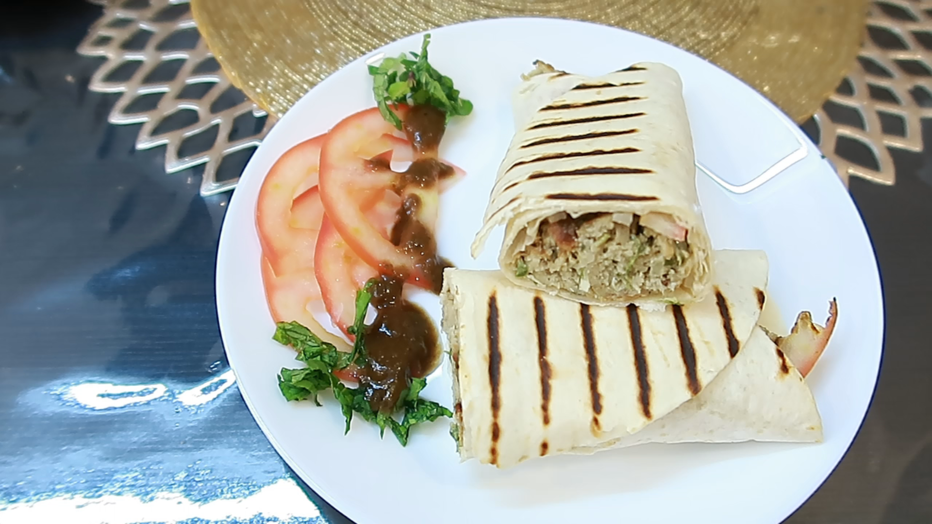 Chicken Kebab Wraps