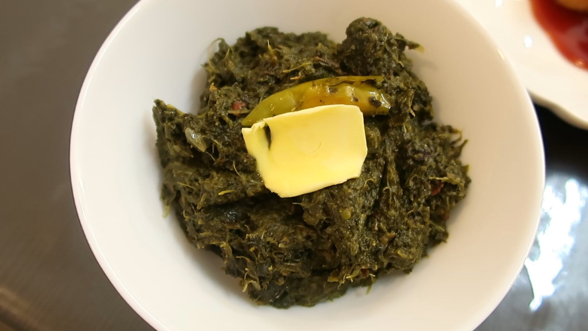 Palak ki Sabzi (Spinach Curry)