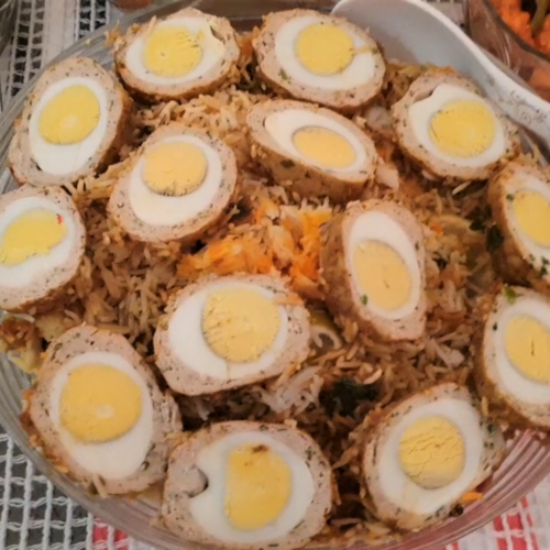 Nargisi Kofta Biryani