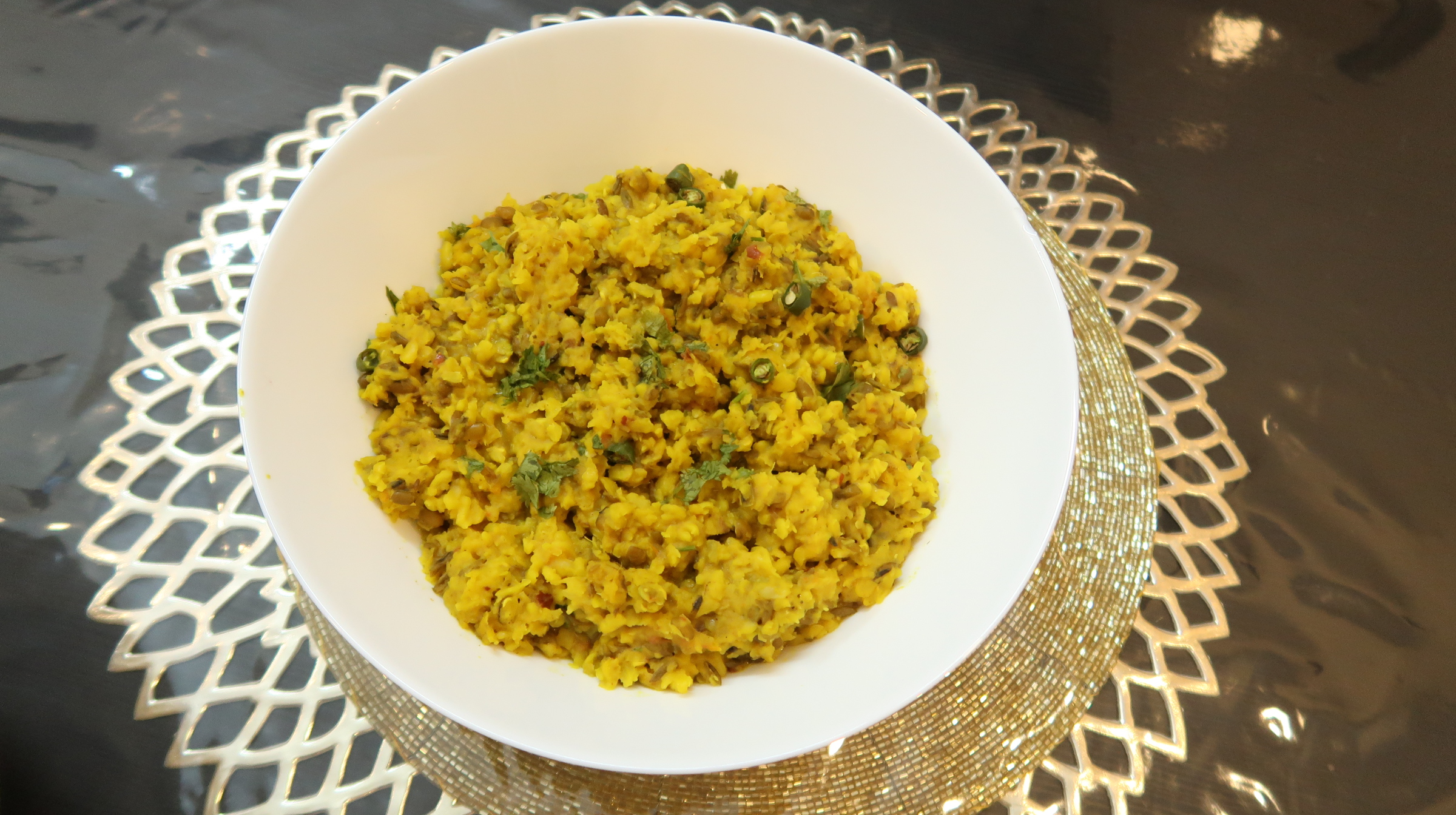 Khari Mong Dal Recipe | Split Green Lentil Curry