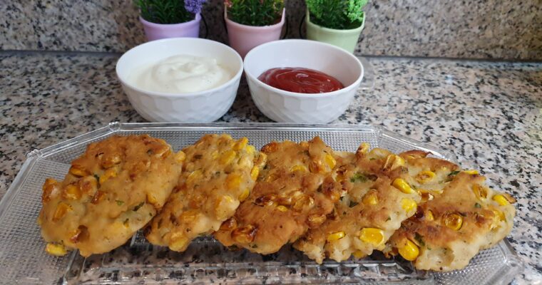 Cloud Corn Fritters