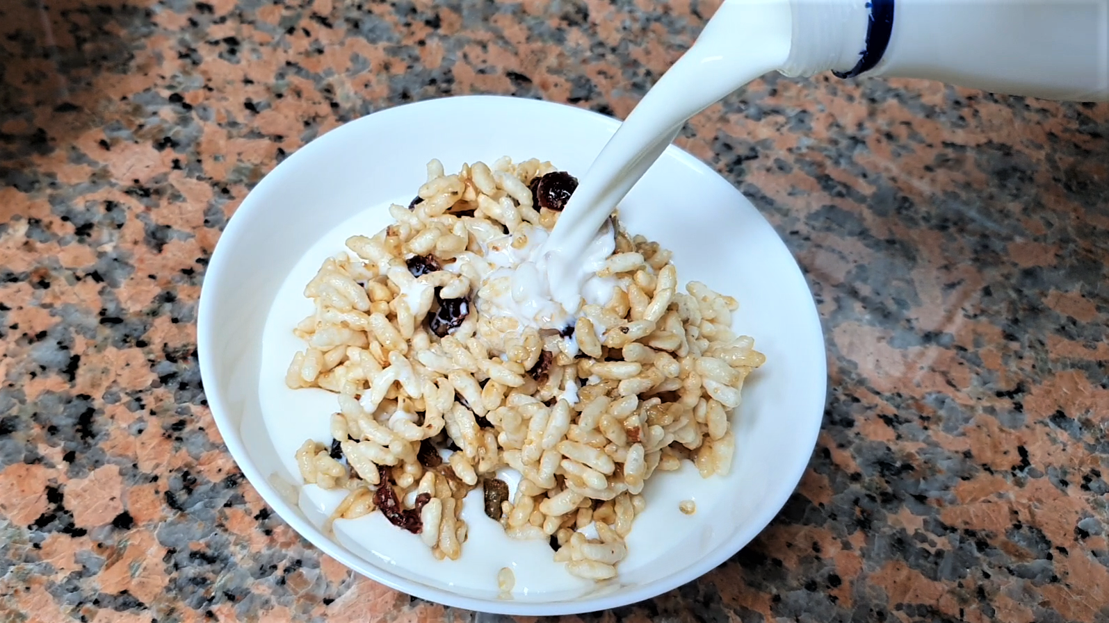 Homemade Rice Puff Cereal – Healthy Breakfast Cereal
