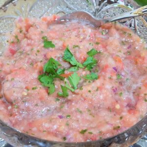 Salata Haar (Arabian Tomamto Chutney)