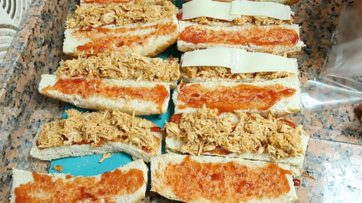 Pulled Out Chicken Subs