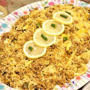 Degi Qeema Biryani