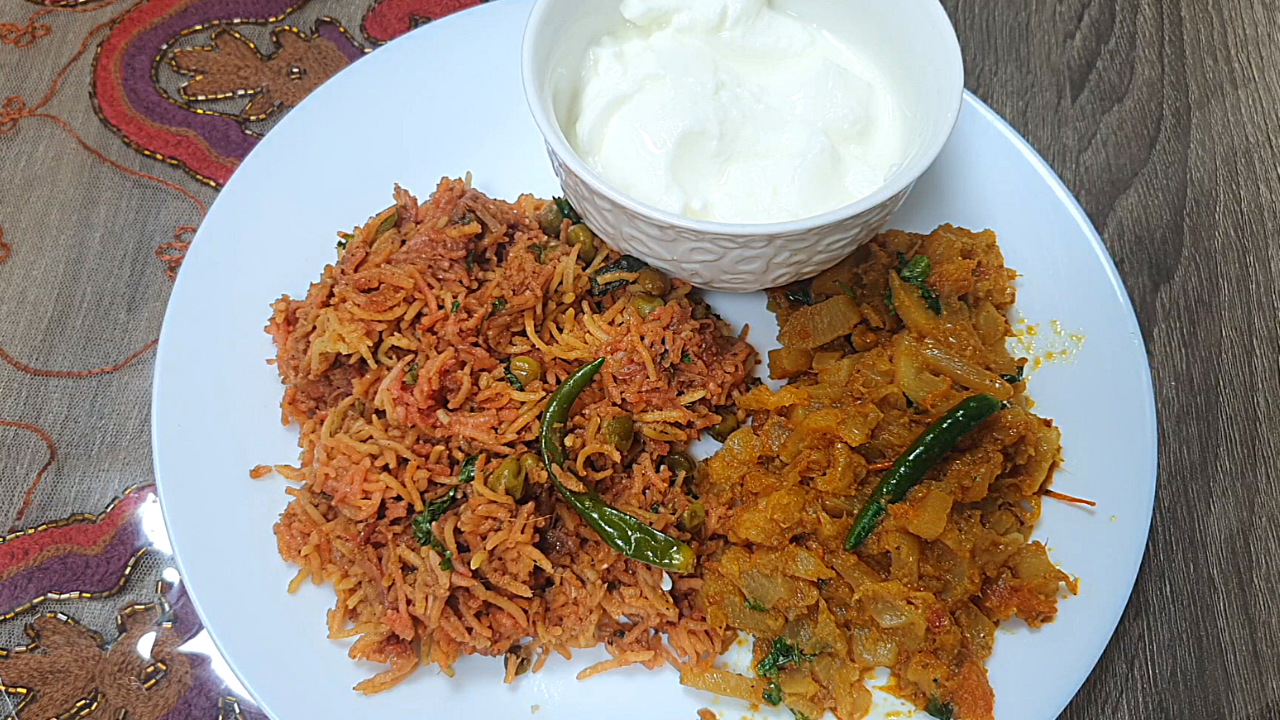 5-Minute Beetroot Rice in Pressure Cooker