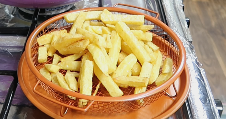 Coated fries