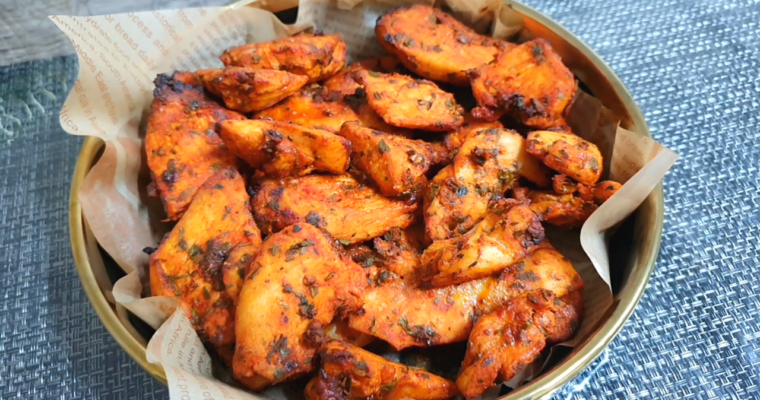 Air Fryer Chicken Tenders (No Coating) + Tortilla Wrap Recipe