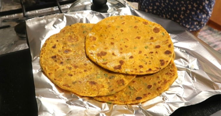 Sweet Potato Paratha