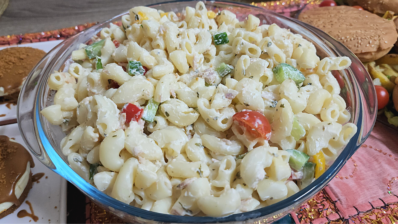 Tuna Creamy Pasta Salad