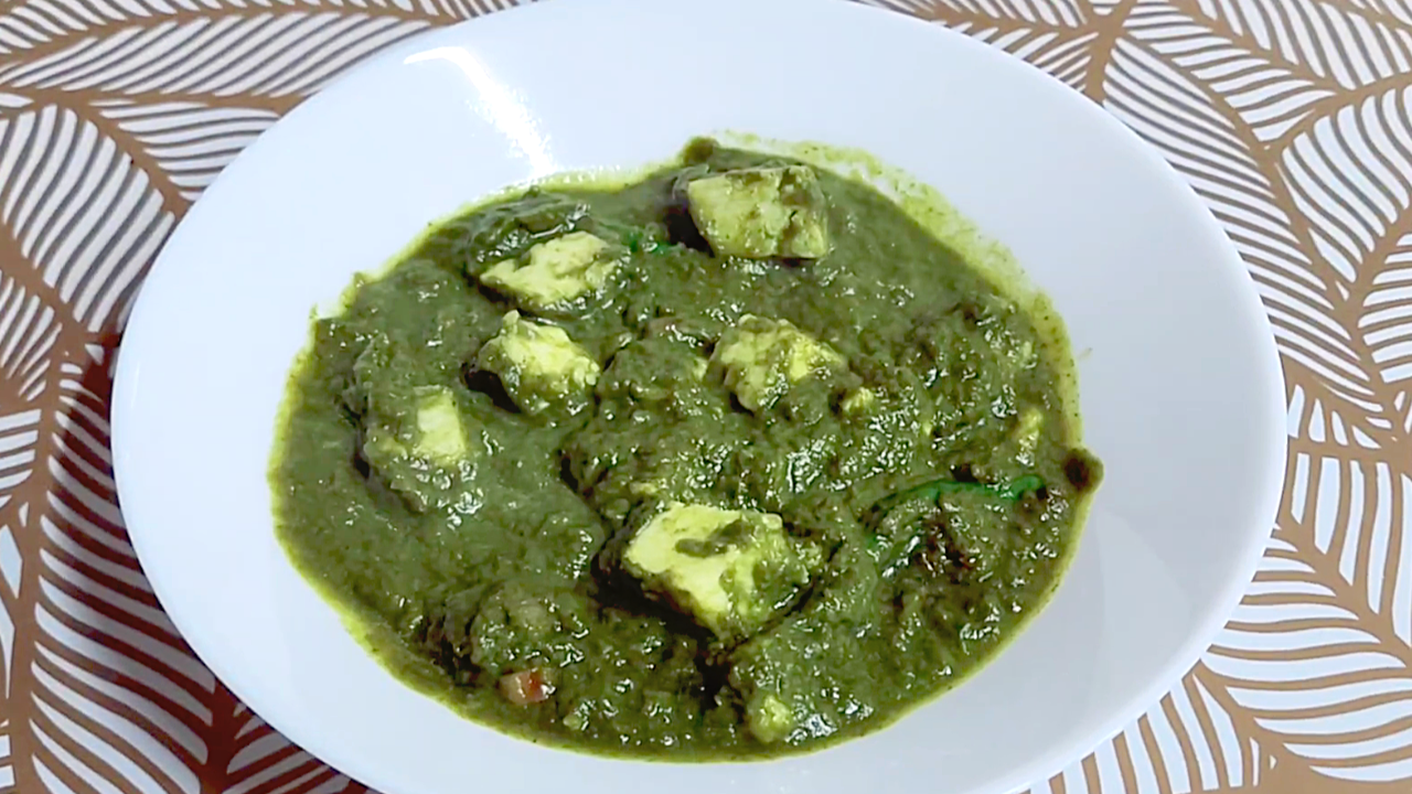 Palak Paneer 1