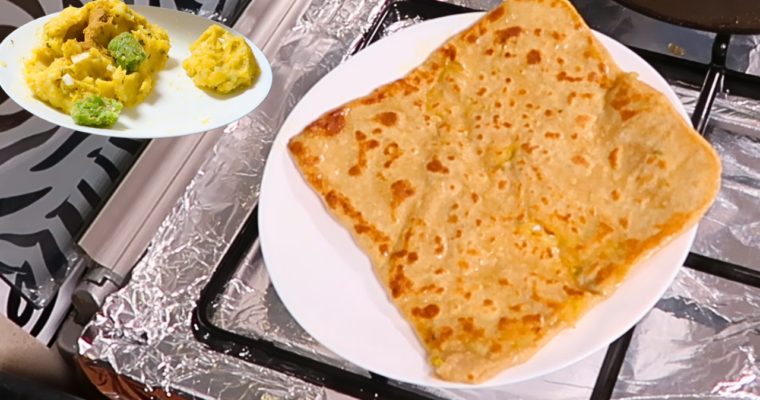 Potato and Onion Paratha