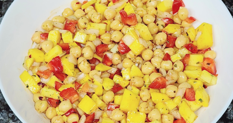 Chickpea Mango Salad