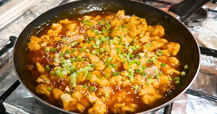 Chinese Sesame Cauliflower