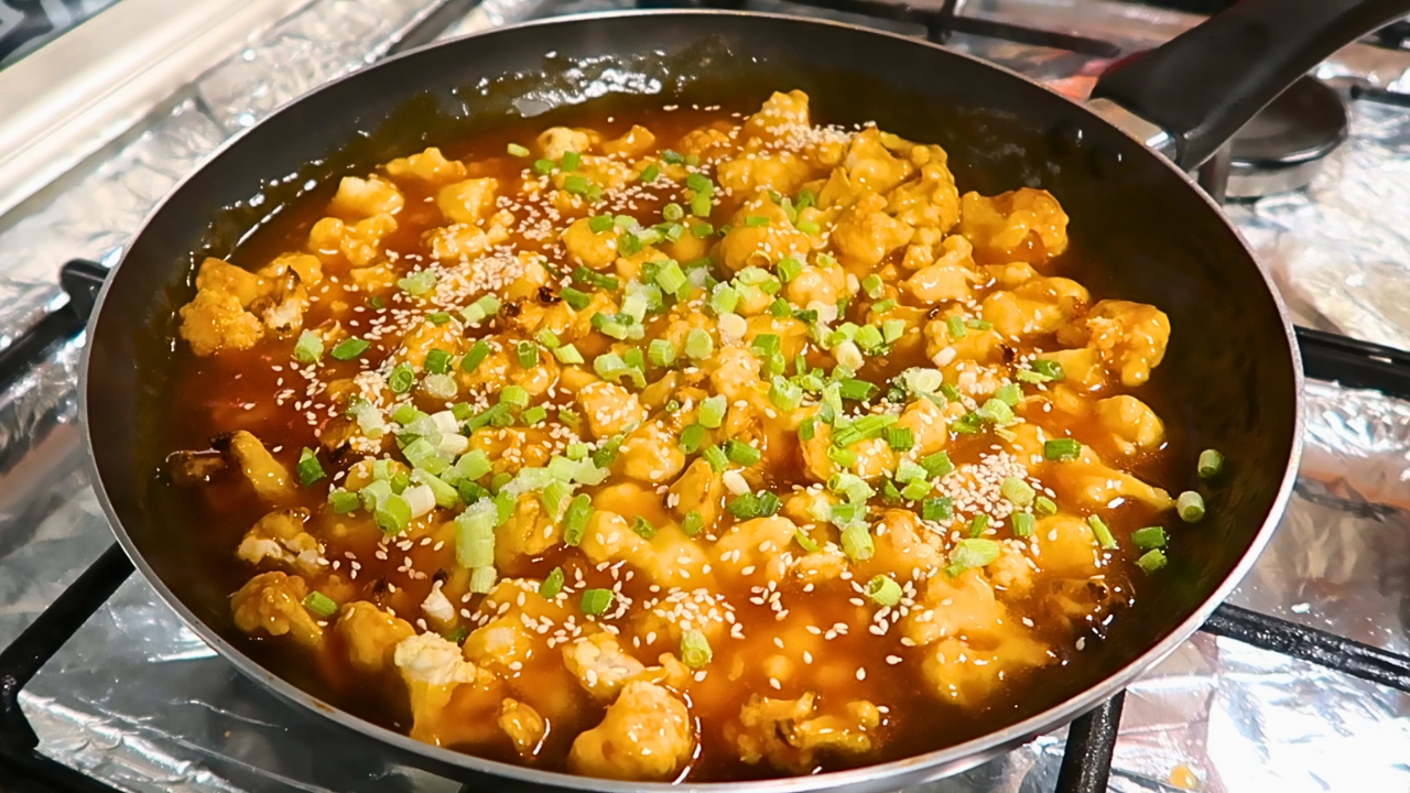 Chinese Sesame Cauliflower