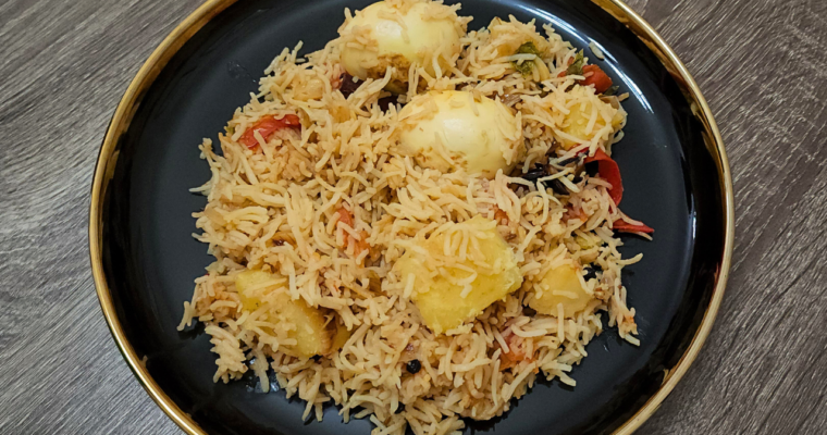 Egg Zeera Pulao