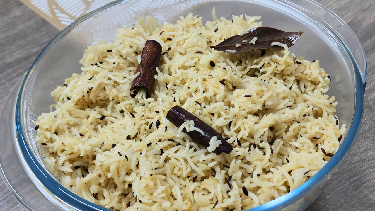 Fragrant Zeera Rice – Jeera Rice – Jeera Pulao