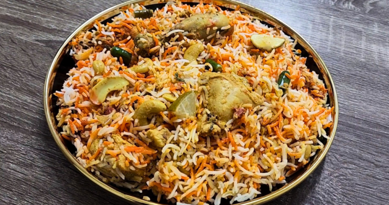 Mughlai Chicken Biryani
