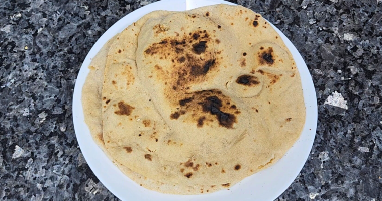 No Fail Tandoori Roti on Tawa