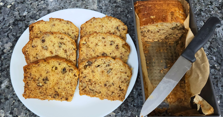 Super Easy and Super Soft Pineapple Walnut Tea Cake