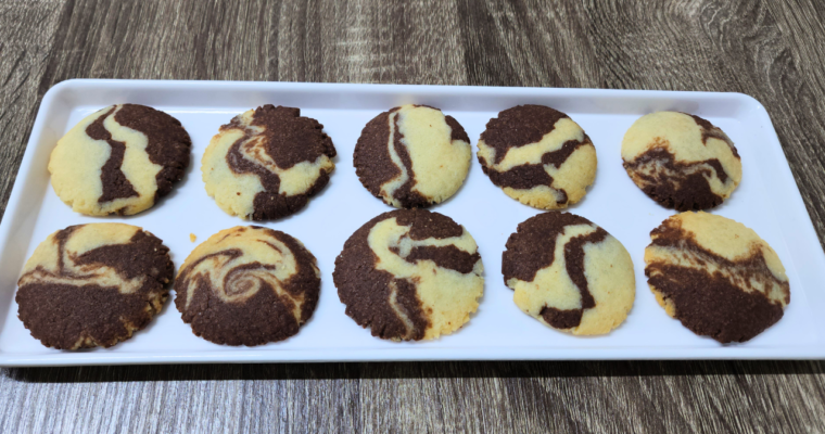 Chocolate Marble Cookies