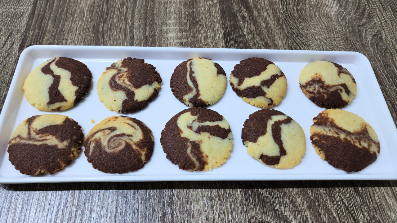 Chocolate Marble Cookies