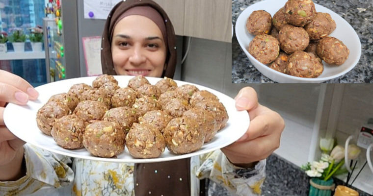 Chocolate Energy Balls for School Going Kids (makes 24 balls)