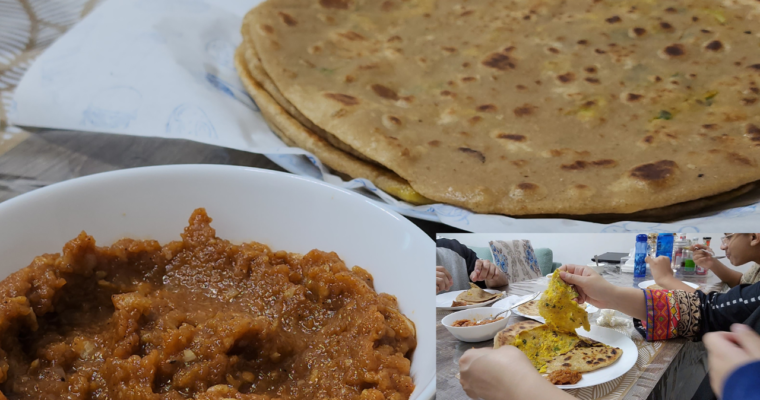 Hotel Wala Mooli Paratha