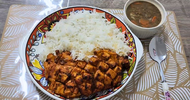 Spicy Soy Sauce Chicken in Air Fryer