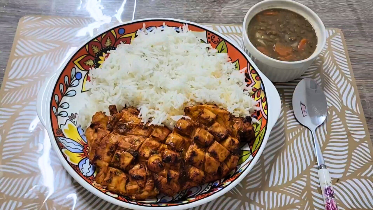 Spicy Soy Sauce Chicken in Air Fryer