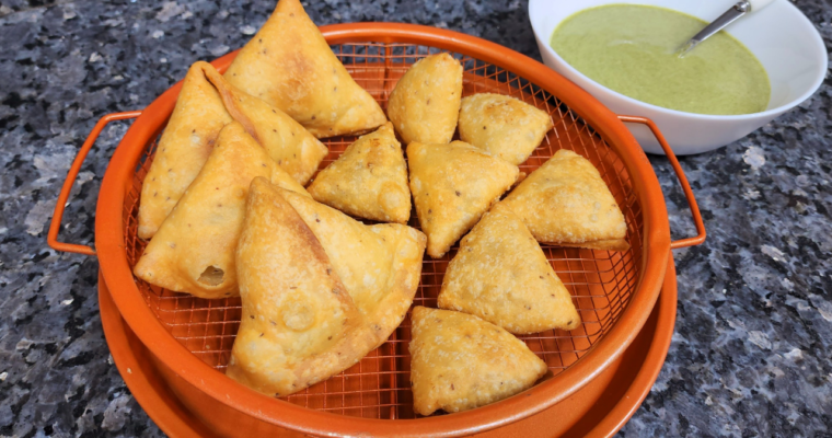 Homemade Mini Samosas