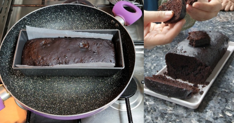 No Oven, No Egg Chocolate Cake