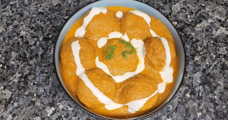 Tangy Meatball Curry / Kofta Curry